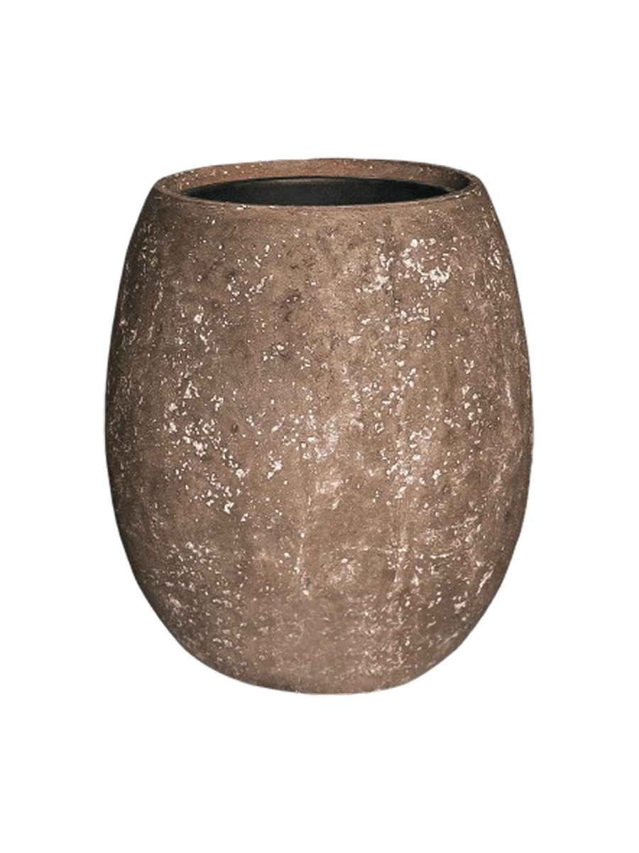 
In-/Outdoor Blumentopf „Polystone Coated Plain Balloon“, verschiedene Grössen - Rock / Ø 48 x Höhe 55 cm