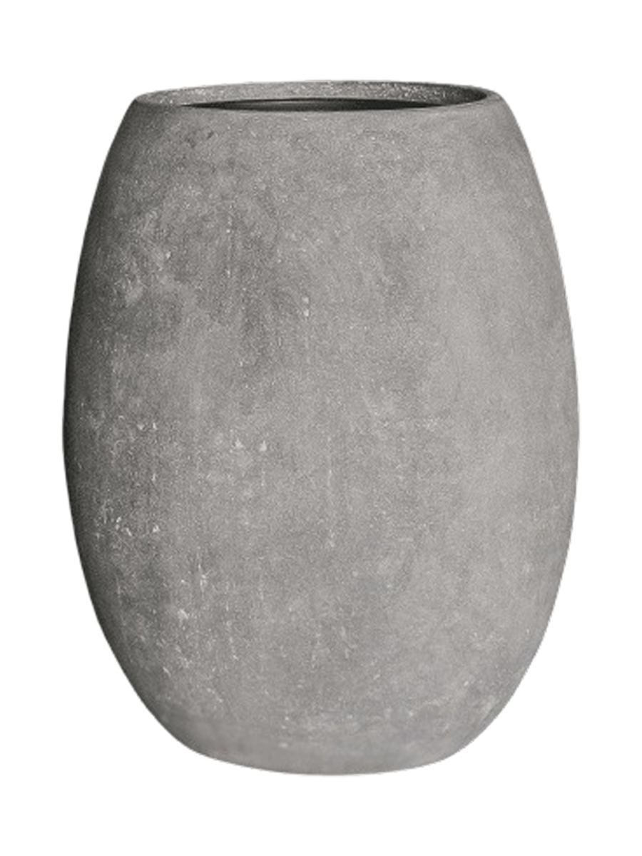 
In-/Outdoor Blumentopf „Polystone Coated Plain Balloon“, verschiedene Grössen - Grau / Ø 52 x Höhe 68 cm