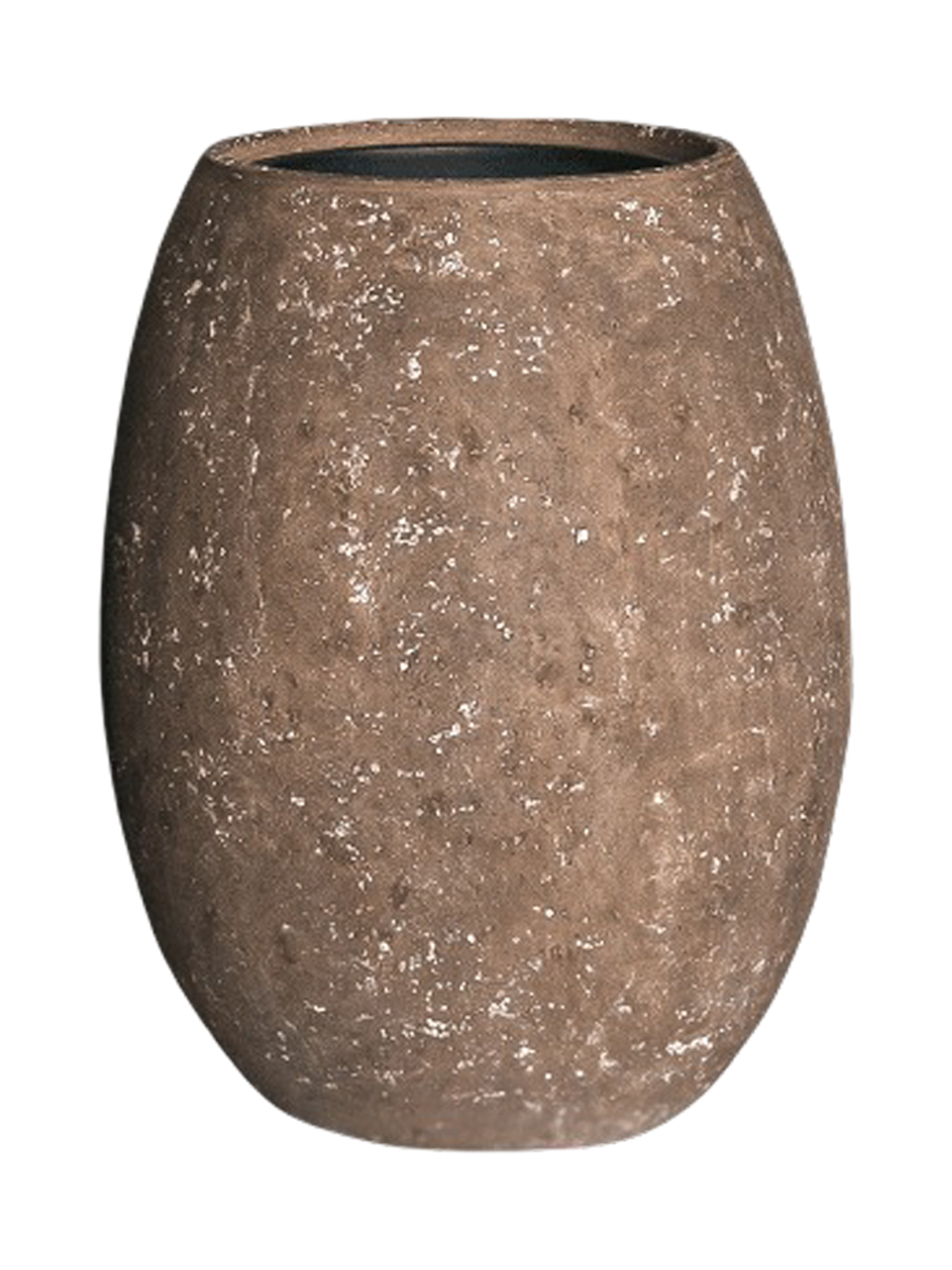 
In-/Outdoor Blumentopf „Polystone Coated Plain Balloon“, verschiedene Grössen - Rock / Ø 52 x Höhe 68 cm