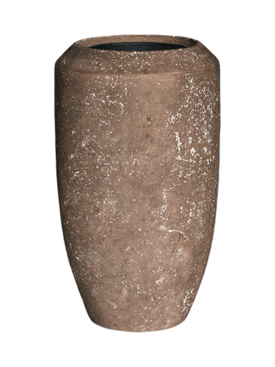 
Vaso da fiori grande per interni/esterni „Polystone Coated Plain Coppa“, diverse dimensioni - Rock / Ø 48 x 80 cm