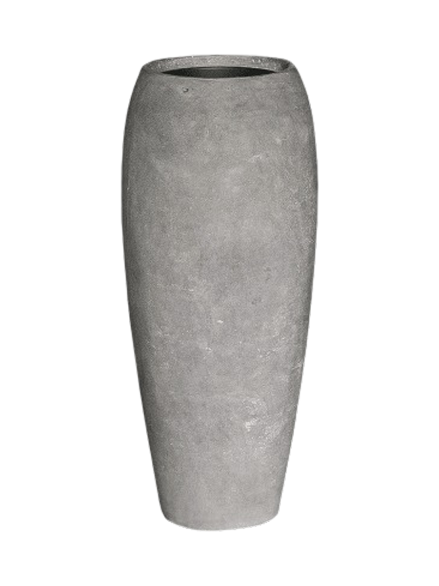 
Vaso da fiori grande per interni/esterni „Polystone Coated Plain Emperor“ - Grigio