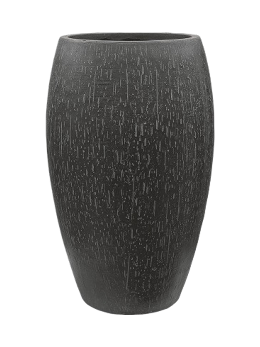 
High-quality indoor/outdoor planter "Raindrop Emperor", various sizes - Anthracite / Ø 37 x height 60 cm
