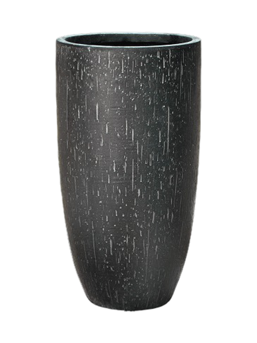 
Hochwertiger In-/Outdoor Blumentopf „Raindrop Partner“, verschiedene Grössen - Anthrazit / Ø 42 x Höhe 79 cm