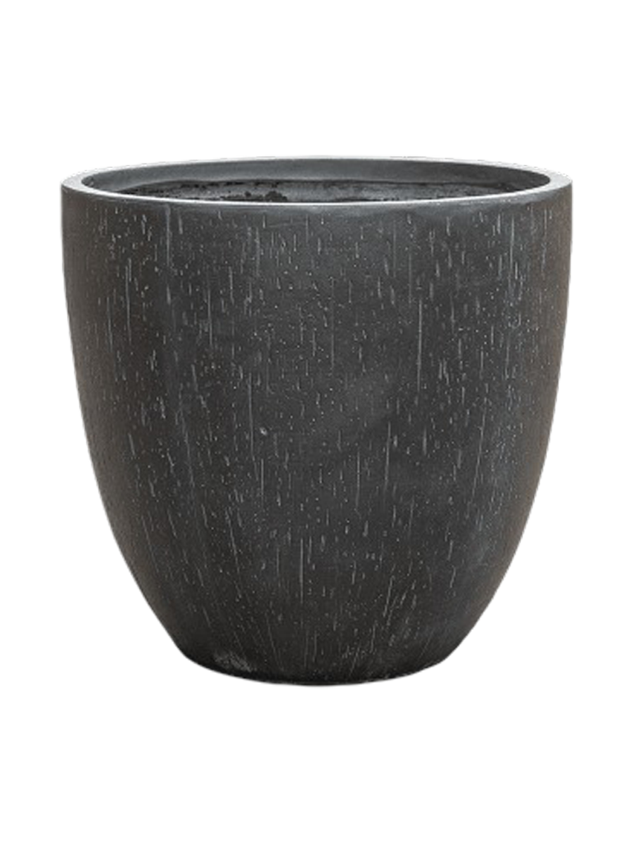 
Vaso per piante di alta qualità da interno ed esterno «Raindrop Couple» - Antracite