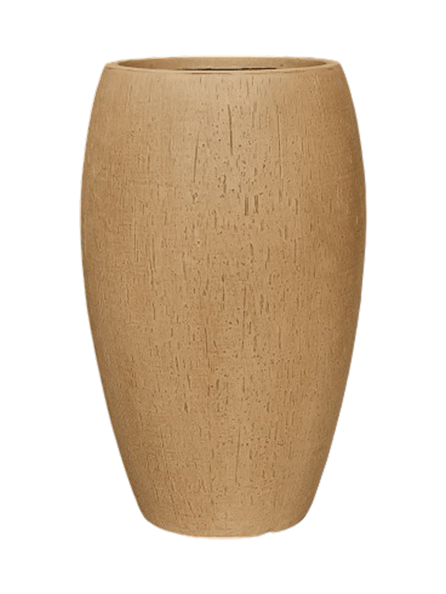 
High-quality indoor/outdoor planter "Raindrop Emperor", various sizes - Caramel / Ø 53 x Height 88 cm