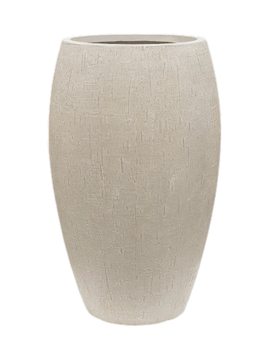 
High-quality indoor/outdoor planter "Raindrop Emperor", various sizes - Beige / Ø 37 x height 60 cm