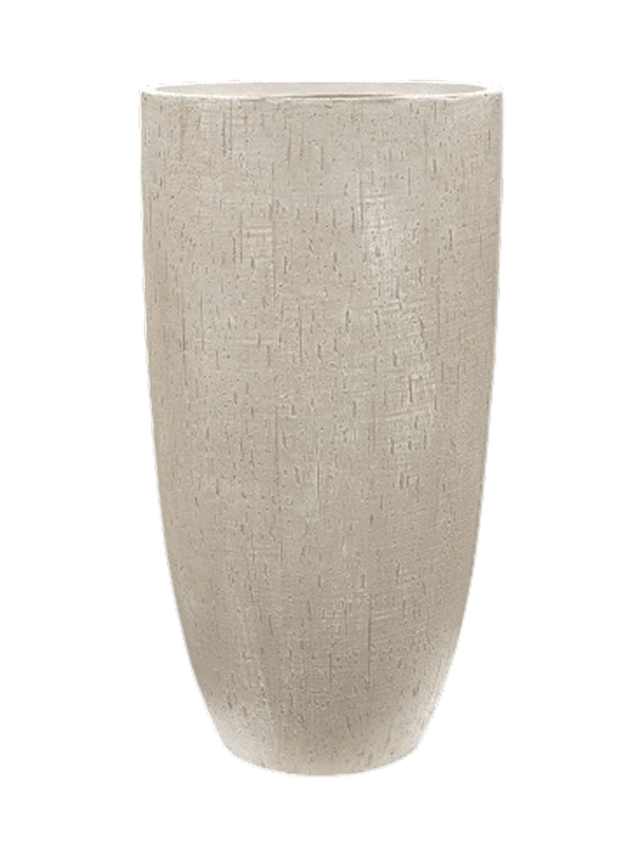
Hochwertiger In-/Outdoor Blumentopf „Raindrop Partner“, verschiedene Grössen - Beige / Ø 42 x Höhe 79 cm