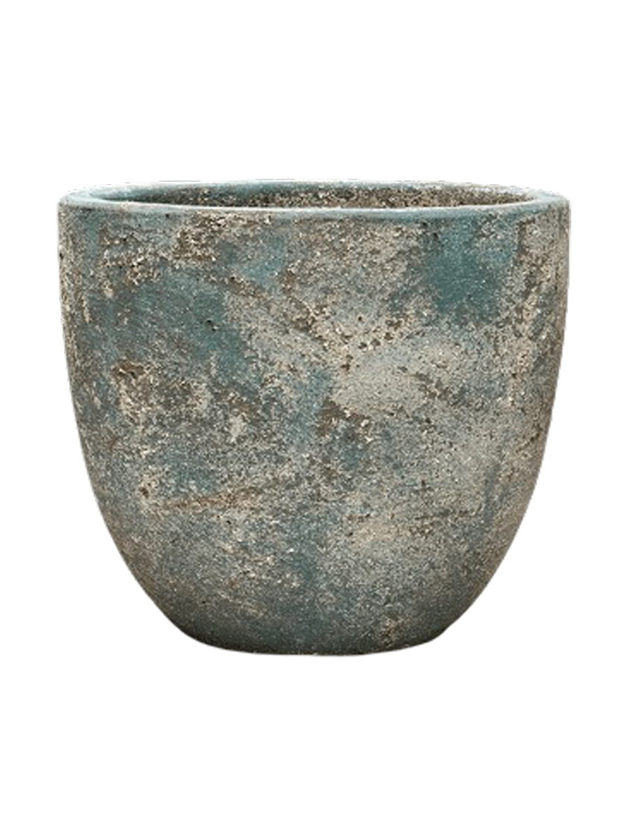 
Vaso da fiori di alta qualità per interni ed esterni „Sandora Couple“, diverse dimensioni - Verde-blu / Ø 45 x Altezza 42 cm