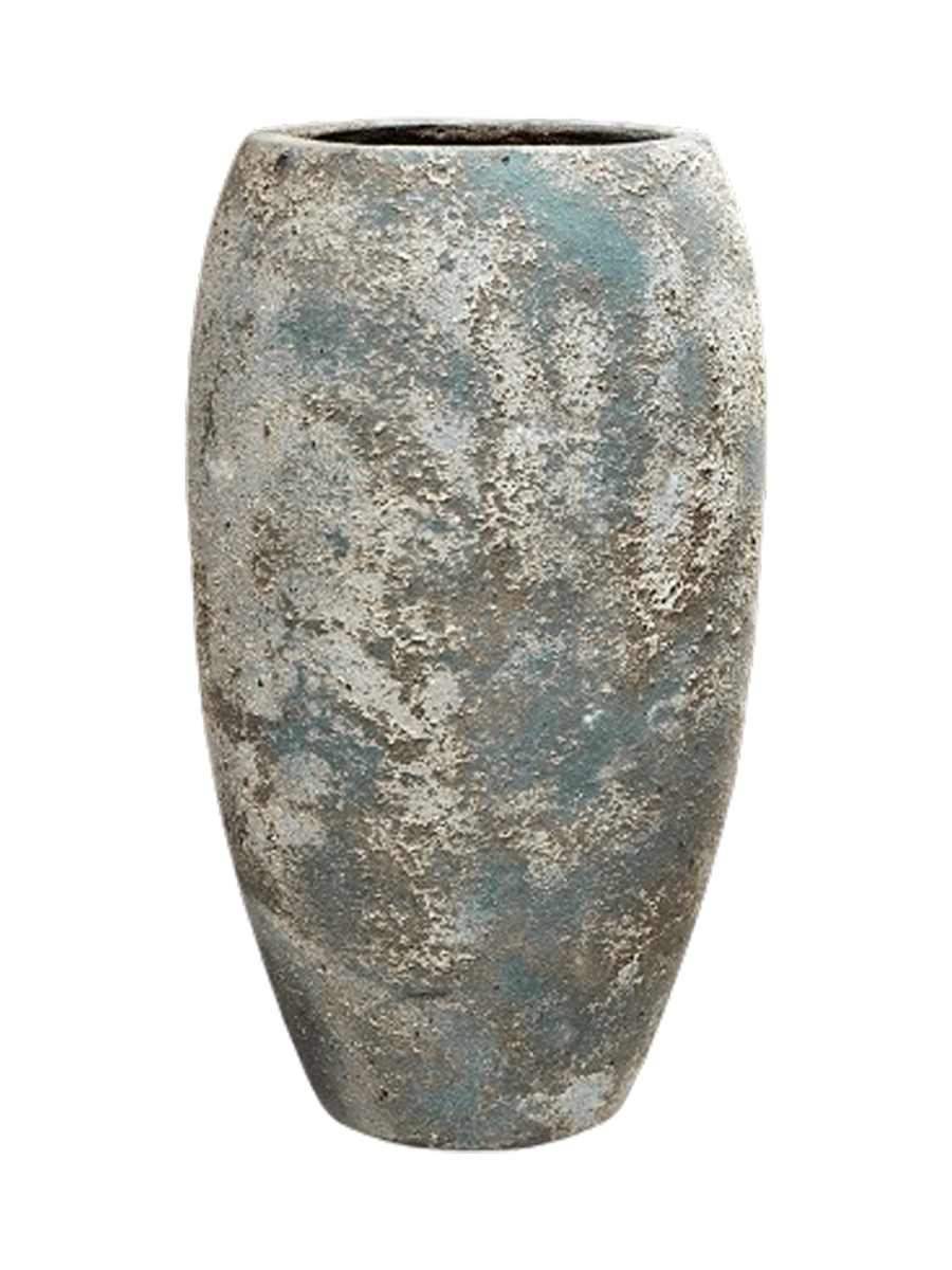 
Vaso da fiori di alta qualità per interni ed esterni „Sandora Emperor“, diverse dimensioni - Verde-blu / Ø 57 x Altezza 95 cm