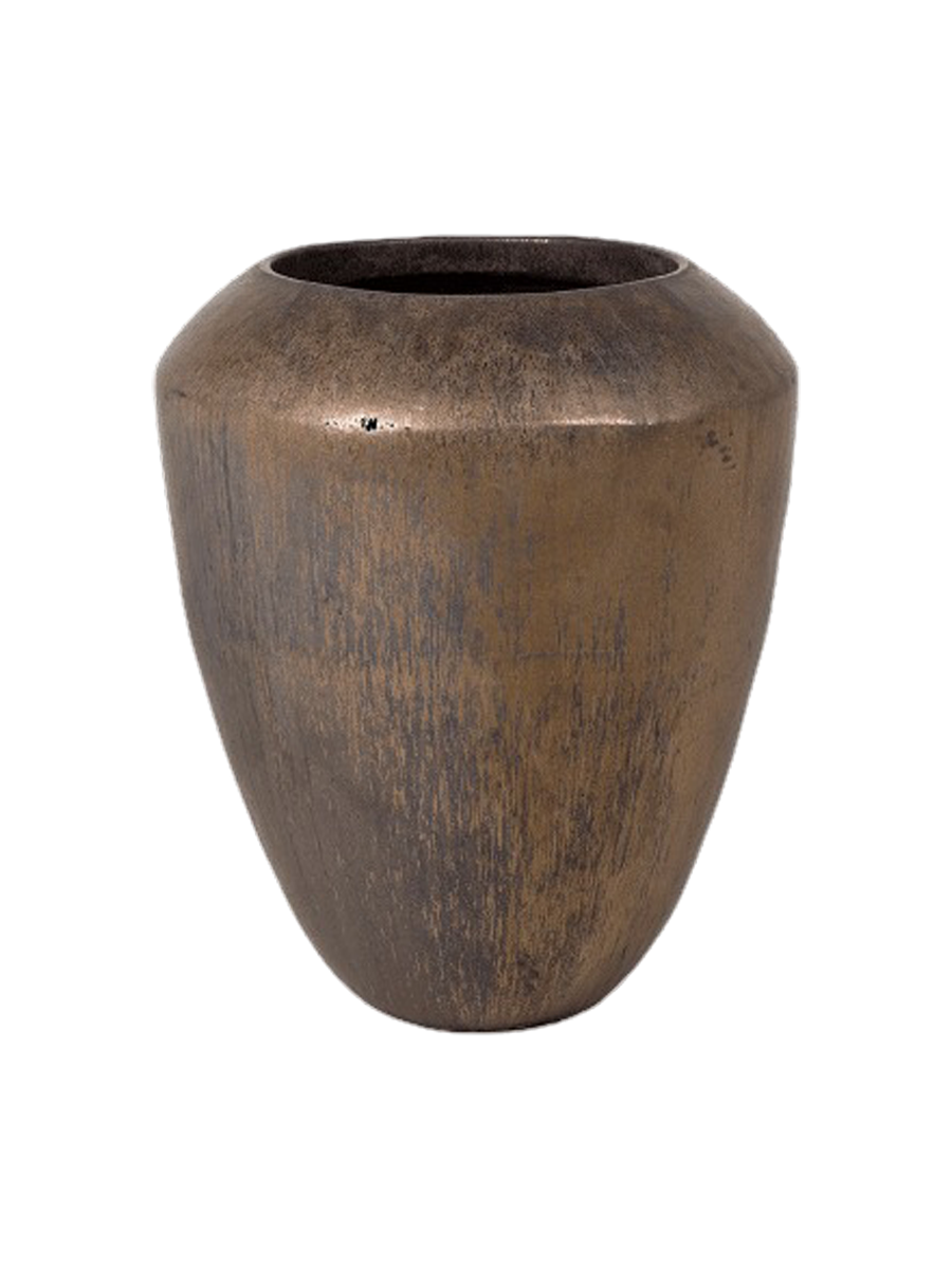 
High-quality Indoor/Outdoor Planter "Plain Coppa", various sizes - Ø 50 x Height 68 cm