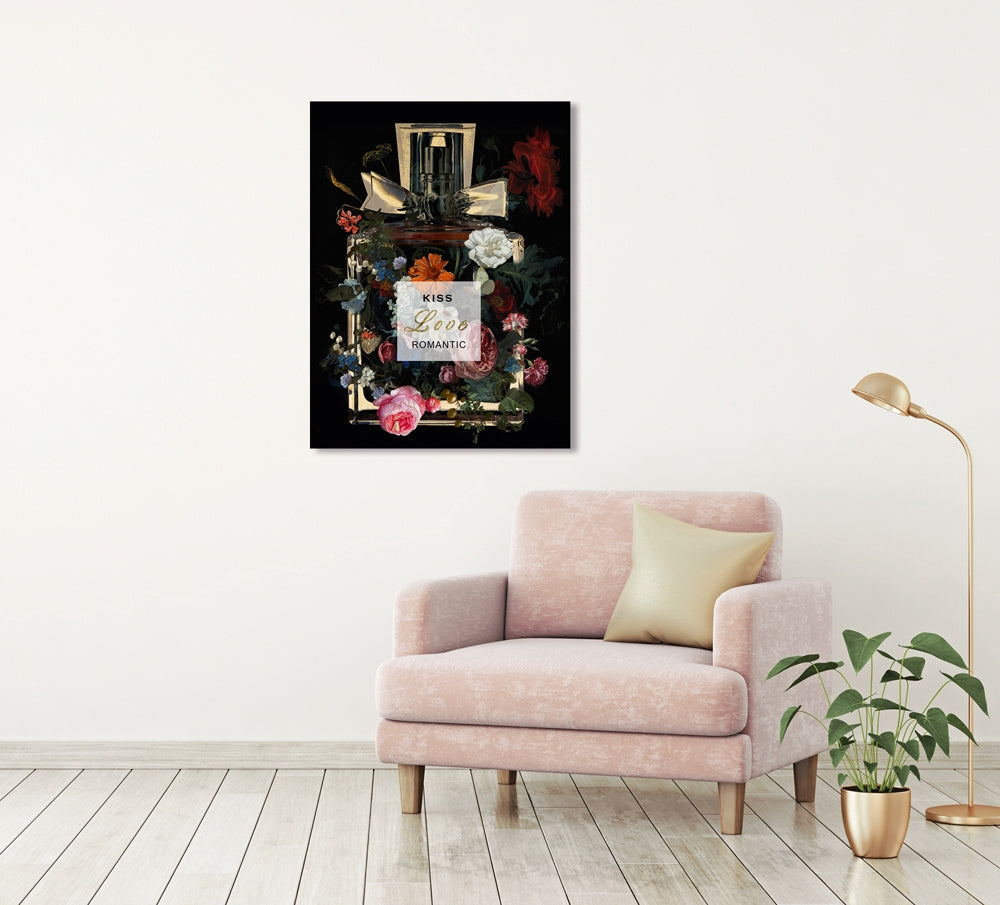 
Glasbild „Parfum im Flakon“ 60 x 80 cm
