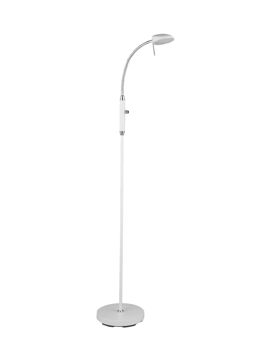 
Lampadaire "Vegas" à LED unique - Blanc