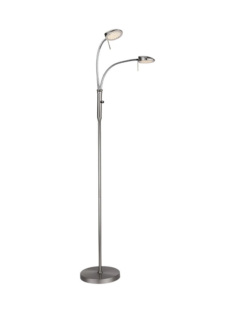 
Lampadaire "Vegas" à double LED - Acier