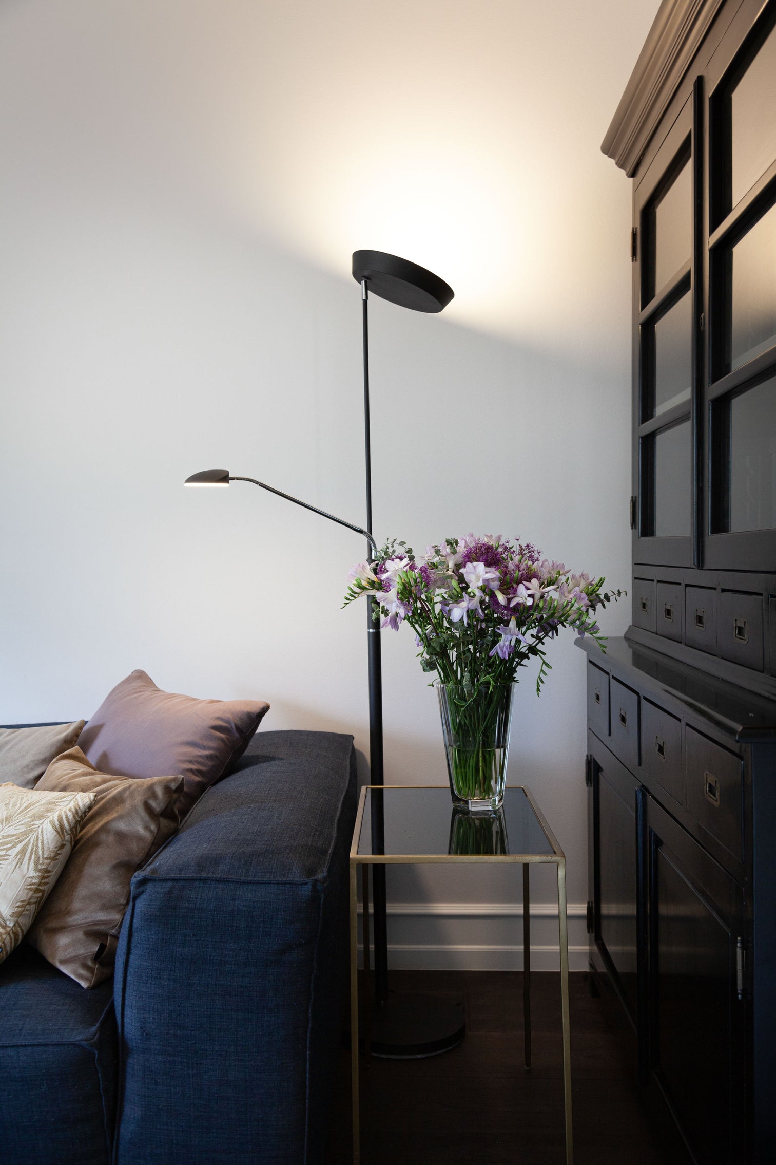 
Lampadaire LED audacieux « Vegas » - Noir