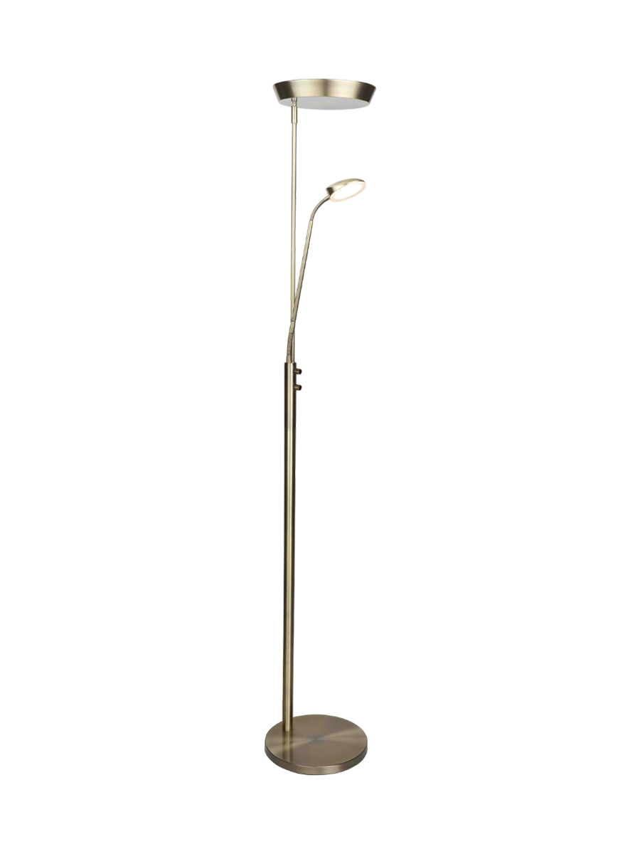
Lampadaire LED audacieux « Vegas » - Laiton