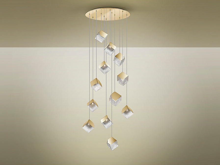 
Lampada LED di design per grandi ambienti „Priscilla“, a 12 luci