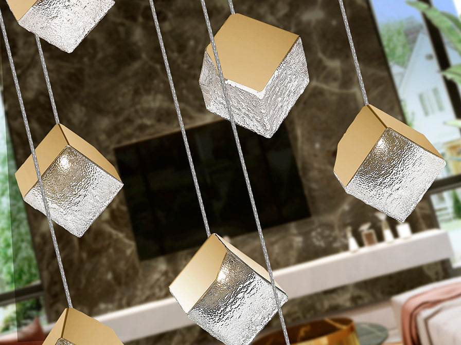
Lampada LED di design per grandi ambienti „Priscilla“, a 12 luci