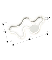 
LED Designer Wall Light “Marea”