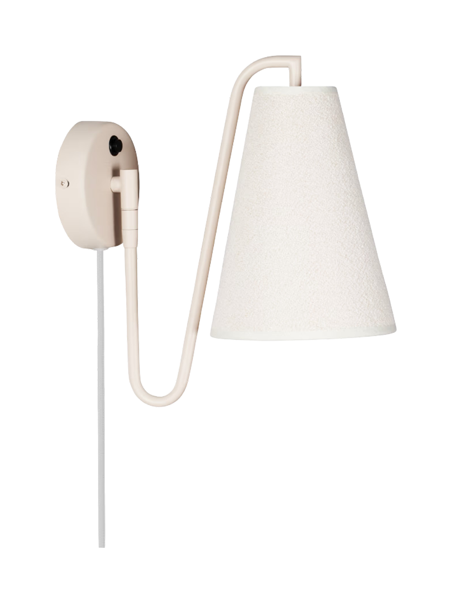
Design Wandlampe „Lou“ - Beige