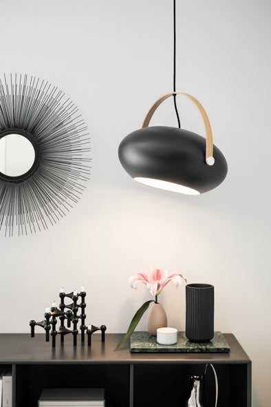 
Bold Design Pendant Lamp "DC" - Black / Large