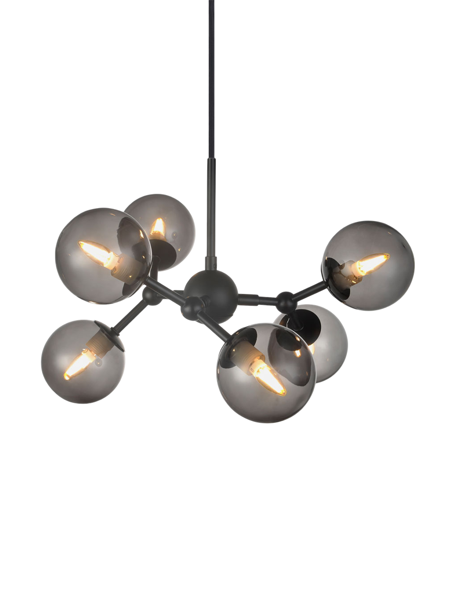 
"Atom" Hanging Folder Design - Smoked glass / Small