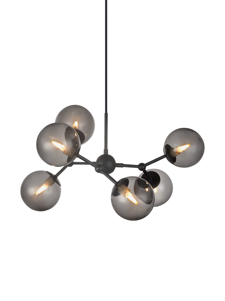 
"Atom" Hanging Folder Design - Smoked glass / Large