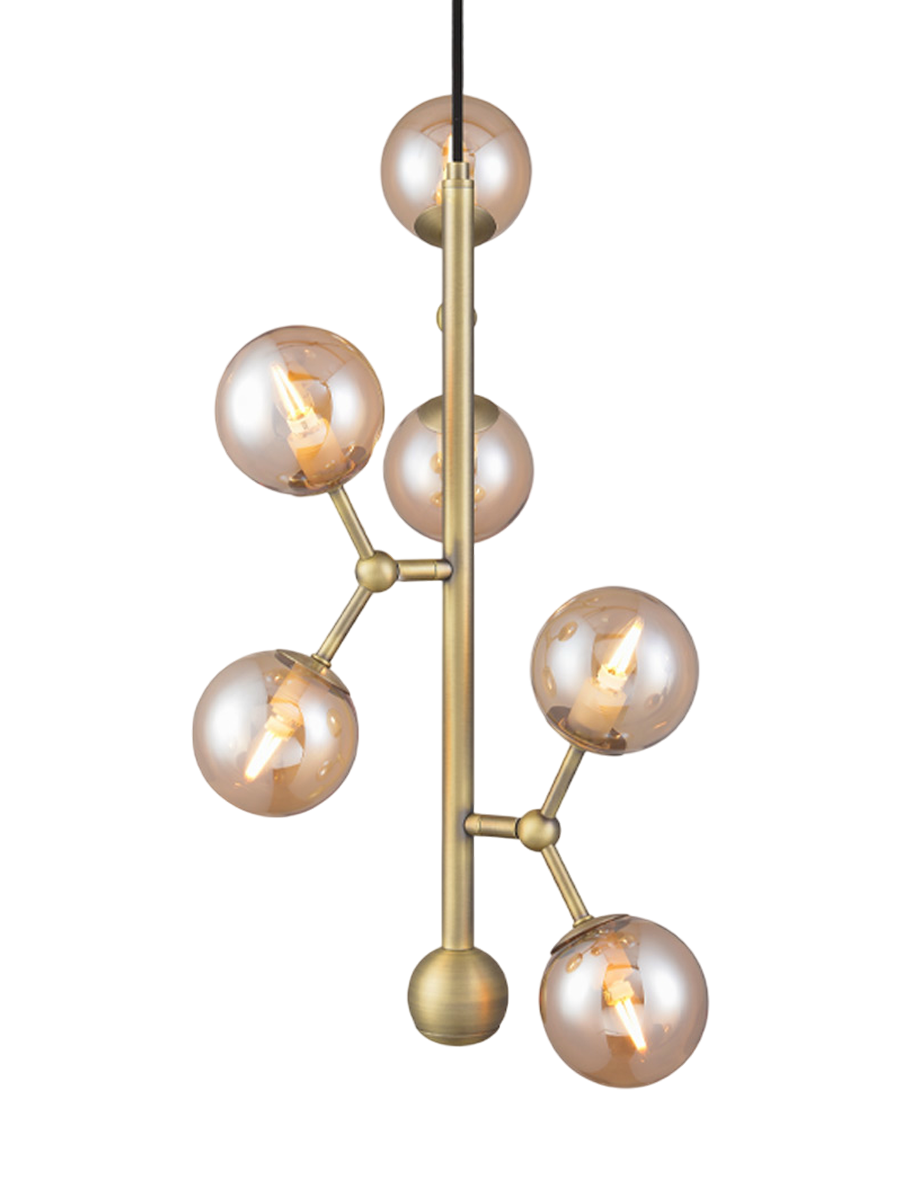 
Vertical Design Suspension File "Atom" - Amber
