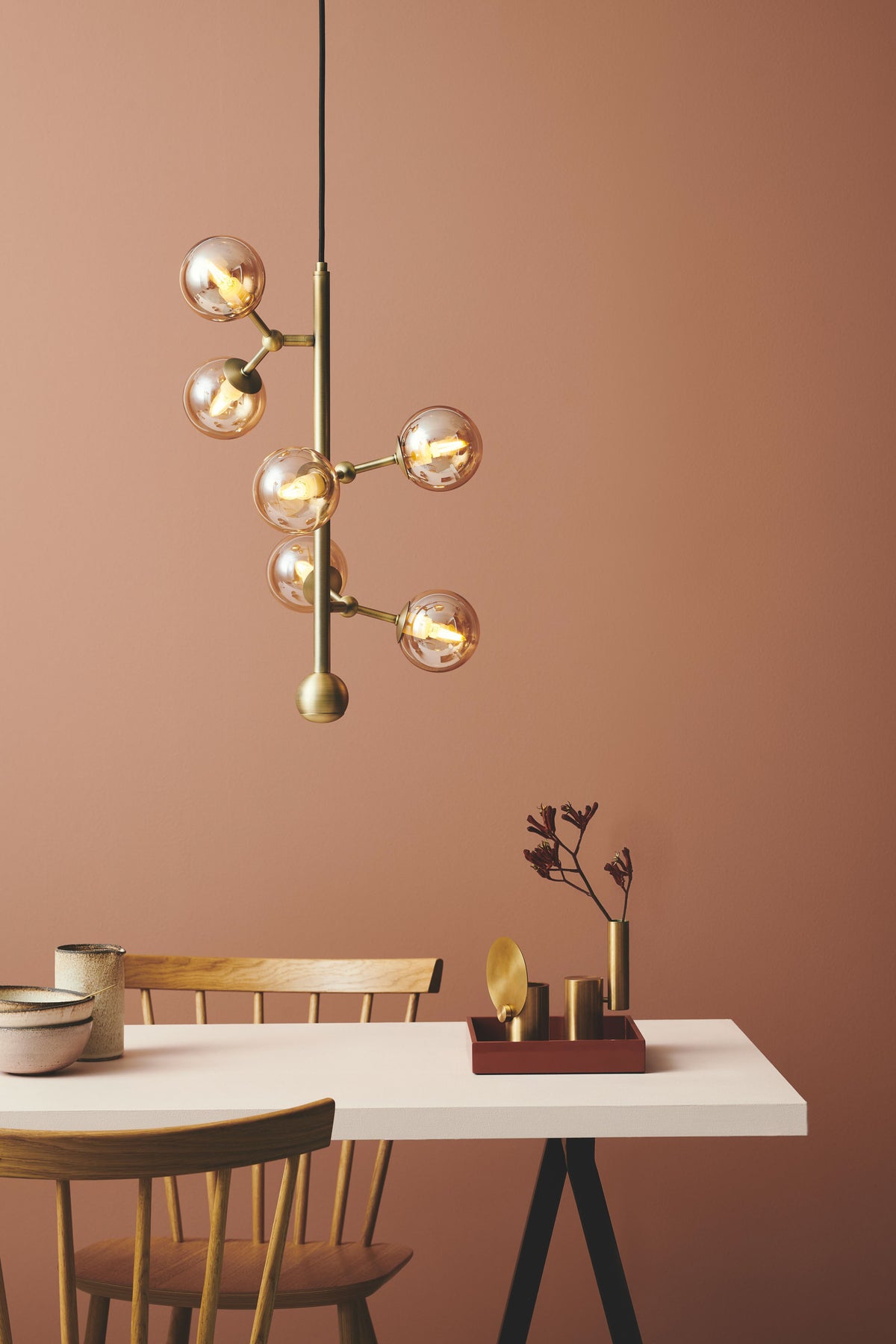 
Vertical Design Suspension File "Atom" - Amber