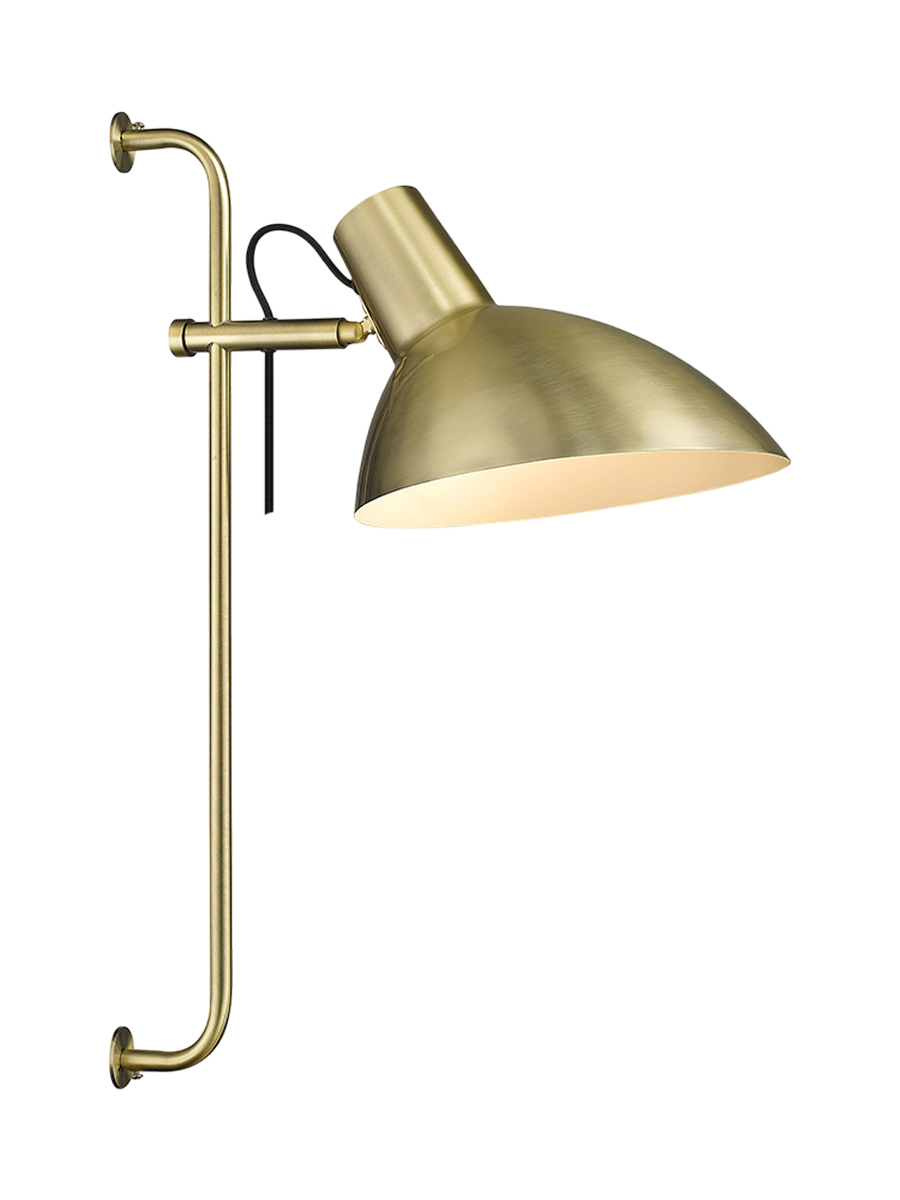 
Lampada da parete Grande di design "Metropole" - Ottone