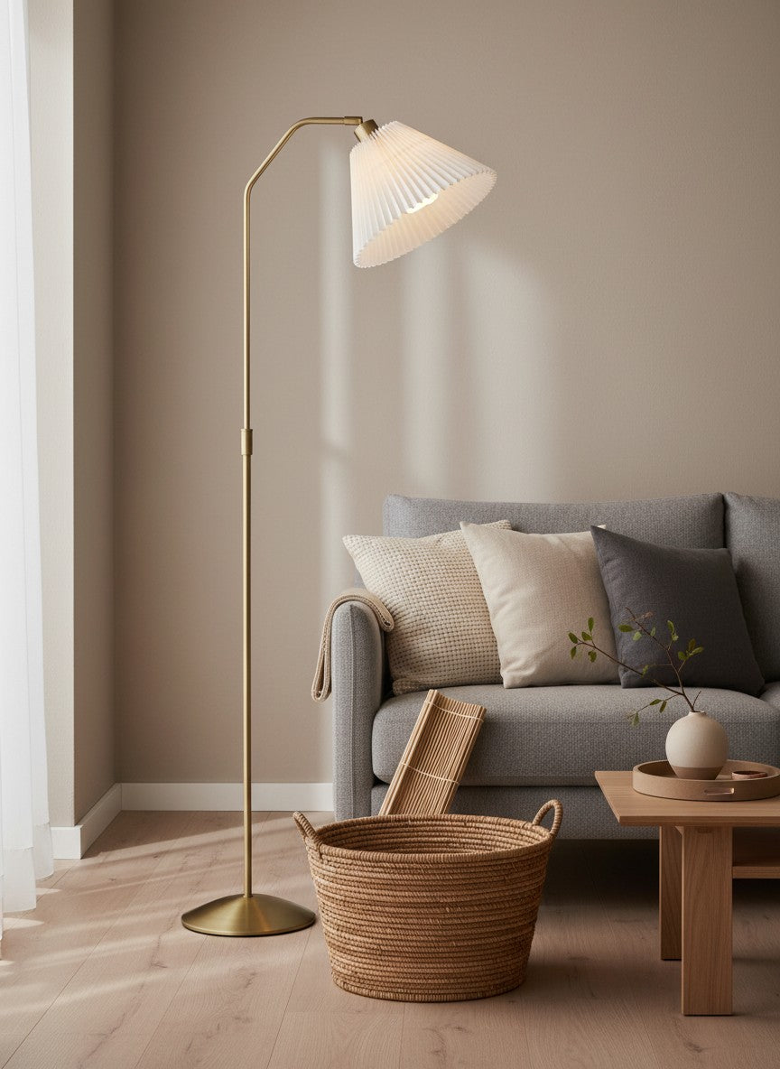 
Lampadaire design "Berlin" - Laiton