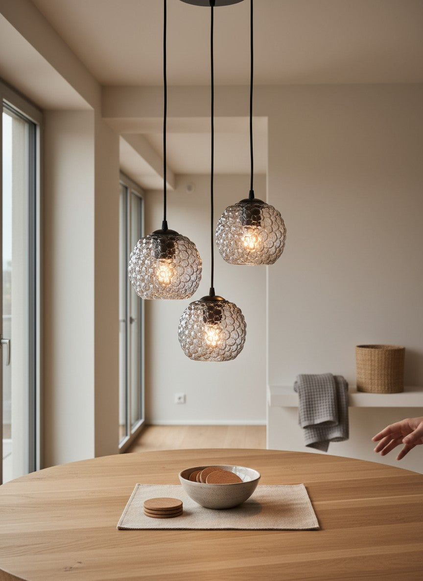 
Suspension design "Grape" - Fumée / Petit