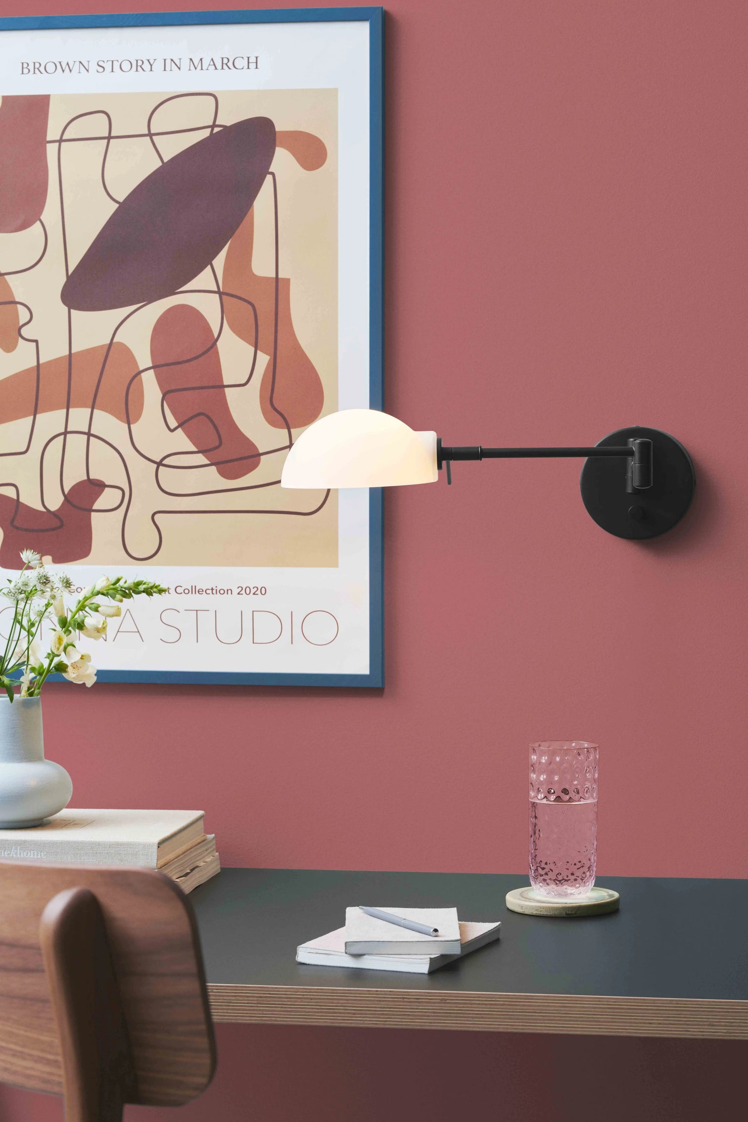 
Designer Wall Lamp "Kjøbenhavn" - Black