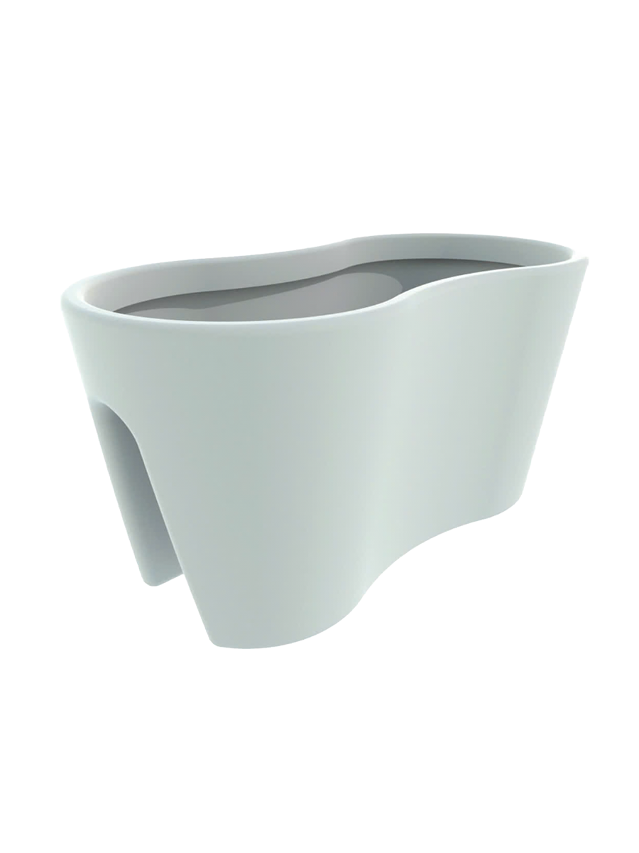
Jardinière de balcon Duo 60 cm - Blanc