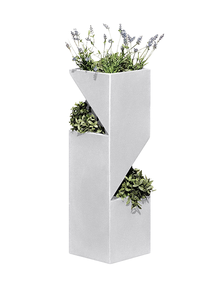 
Pot de fleurs Planttower Blanc 100 cm