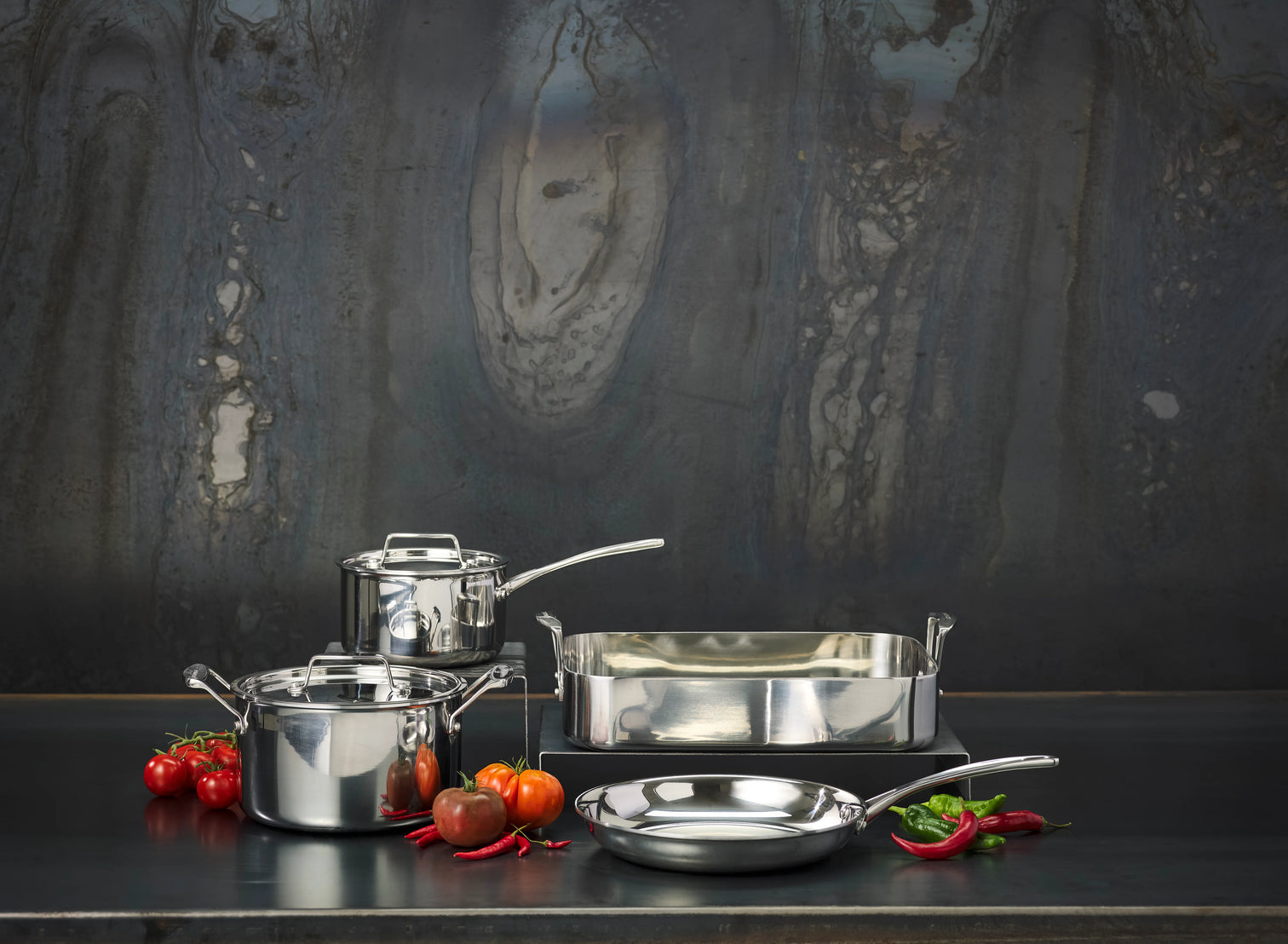 
Premium Cooking Pot "Fusion 5" incl. Lid - Ø 20 cm, 3.7 liters