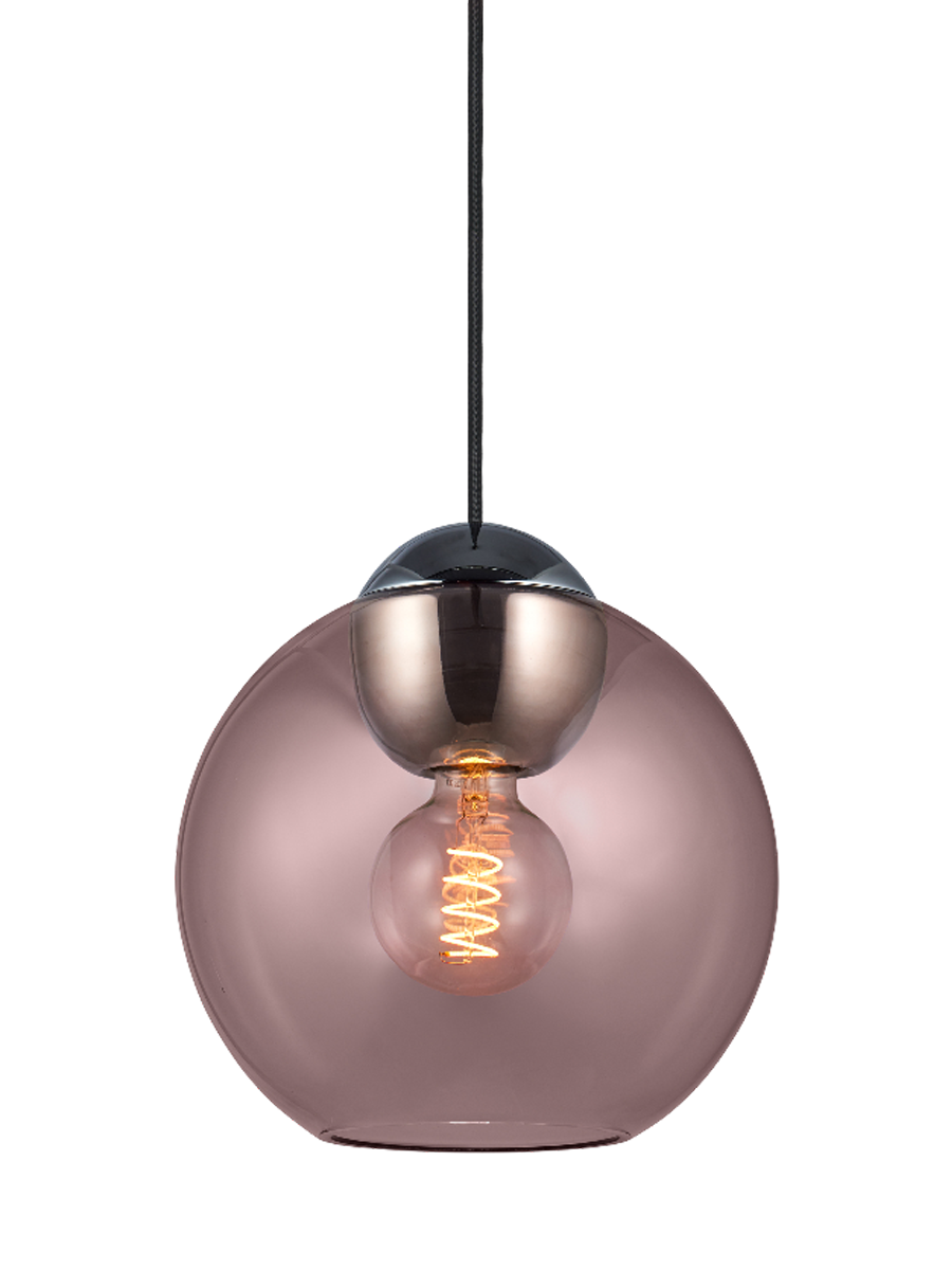 
Lampe suspension design "Bubbles" - Rose / Grand