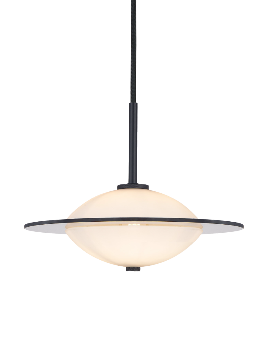 
"Orbit" Pendant Light Design - Black / Small
