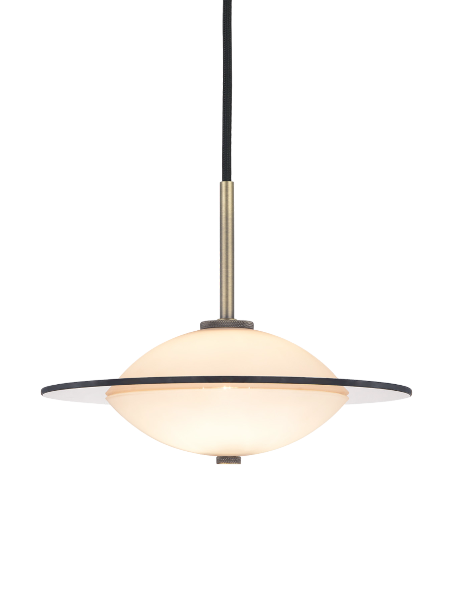 
"Orbit" Pendant Light Design - Brass / Small