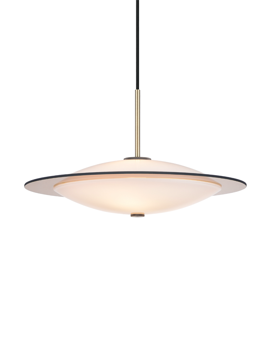 
"Orbit" Pendant Light Design - Brass / Large