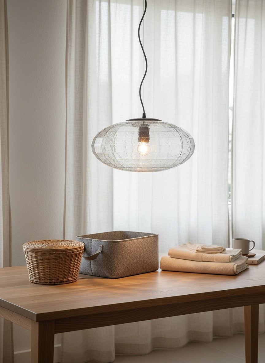 
Suspension design "Mesh" - Fumée / Grand