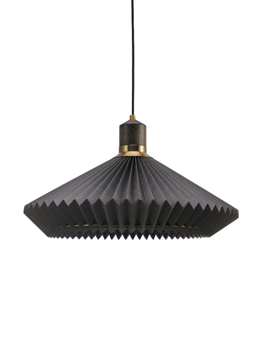 
Design Pendellampe "Paris" - Erdbraun / ø 56cm