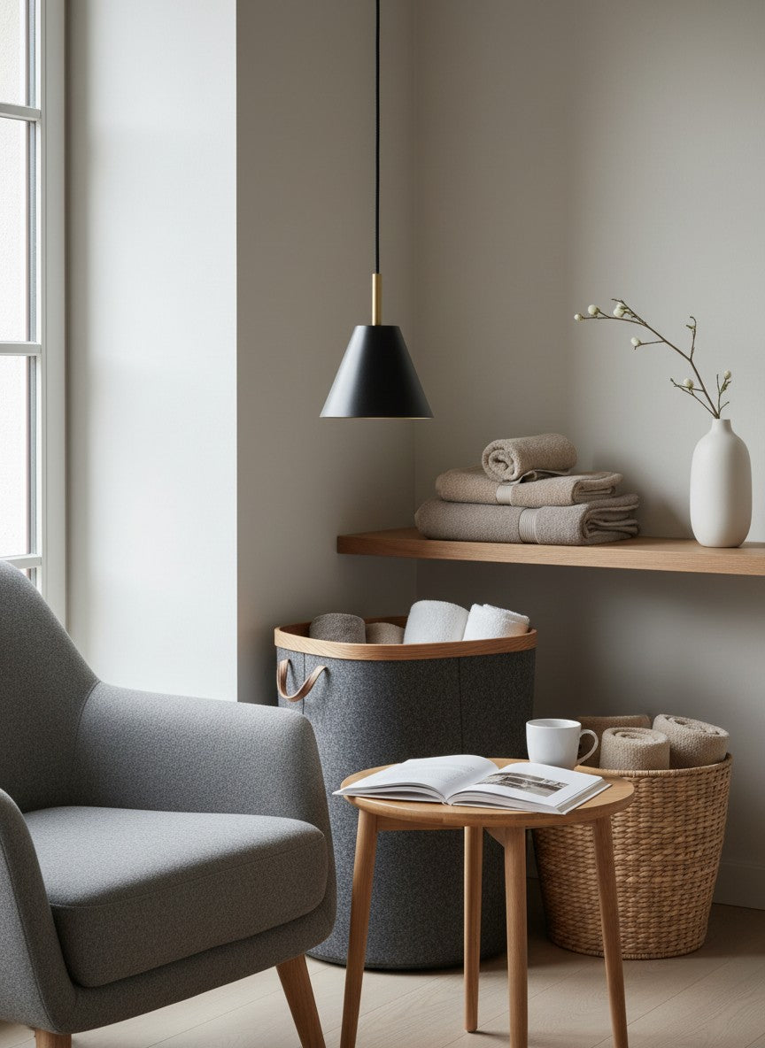 
Suspension design "Hygge" - Noir / Petit