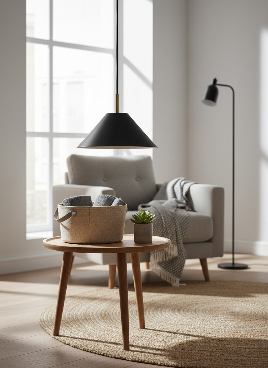 
Suspension design "Hygge" - Noir / Grand