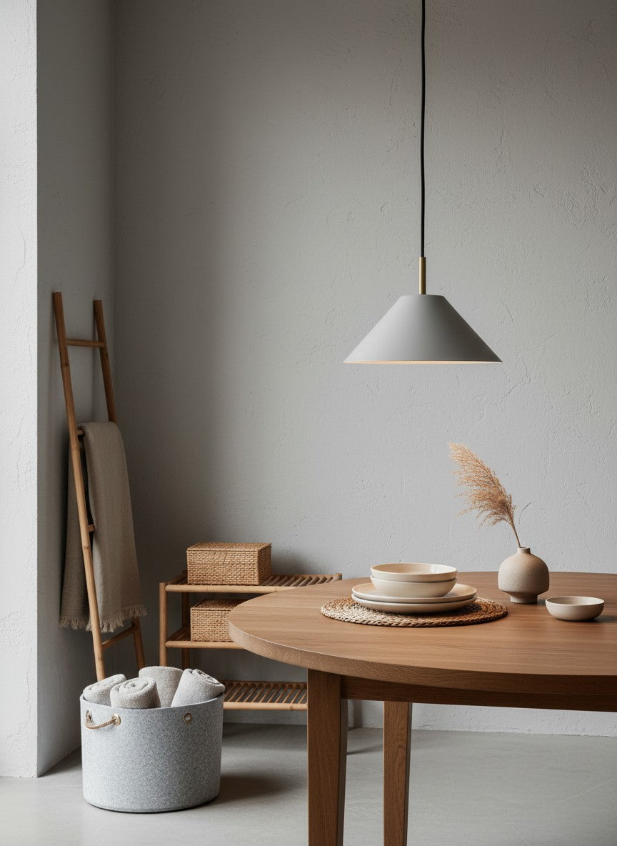 
Suspension design "Hygge" - Gris / Grand