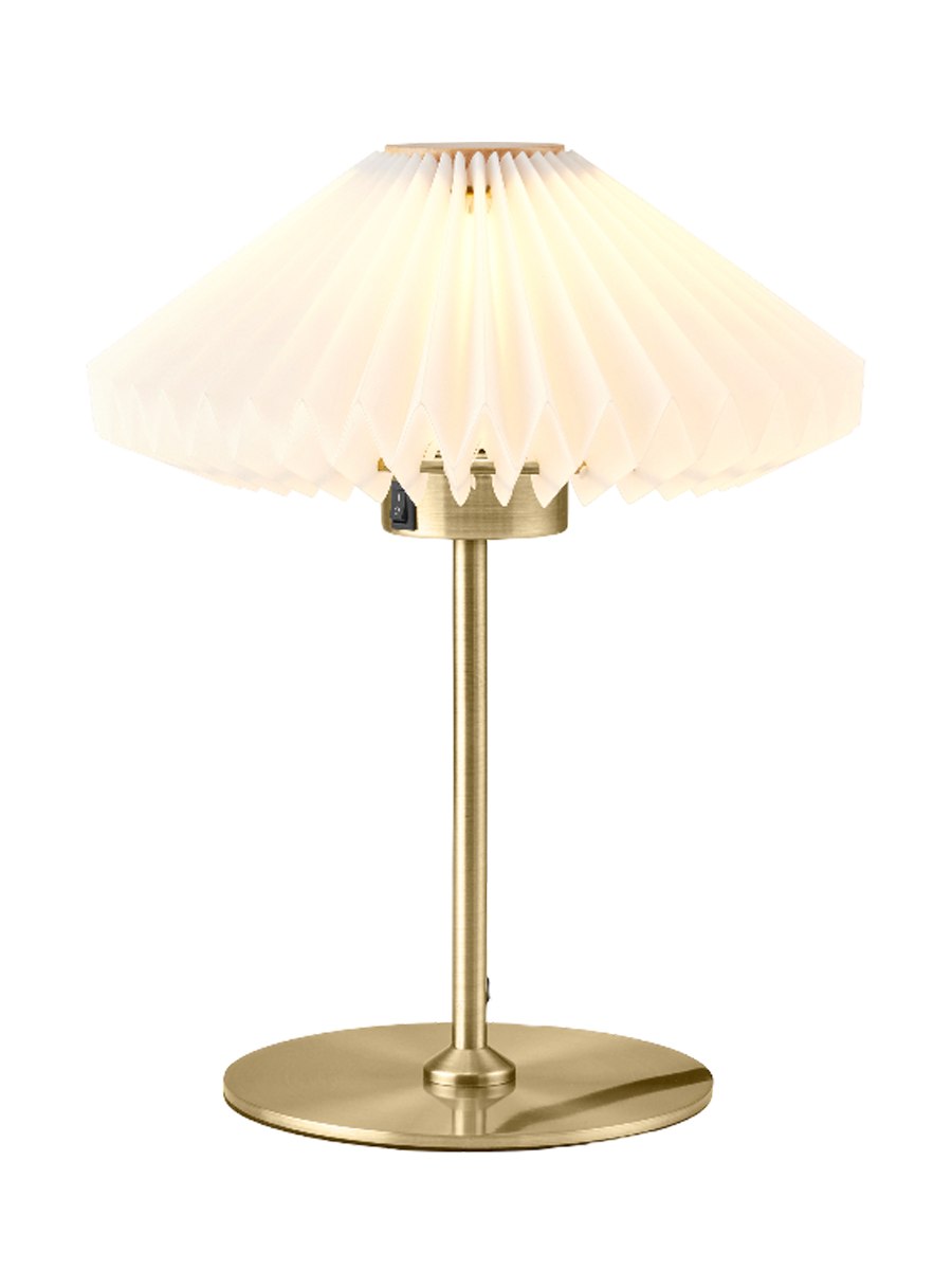 
Lampe de table design « Paris » - Laiton antique