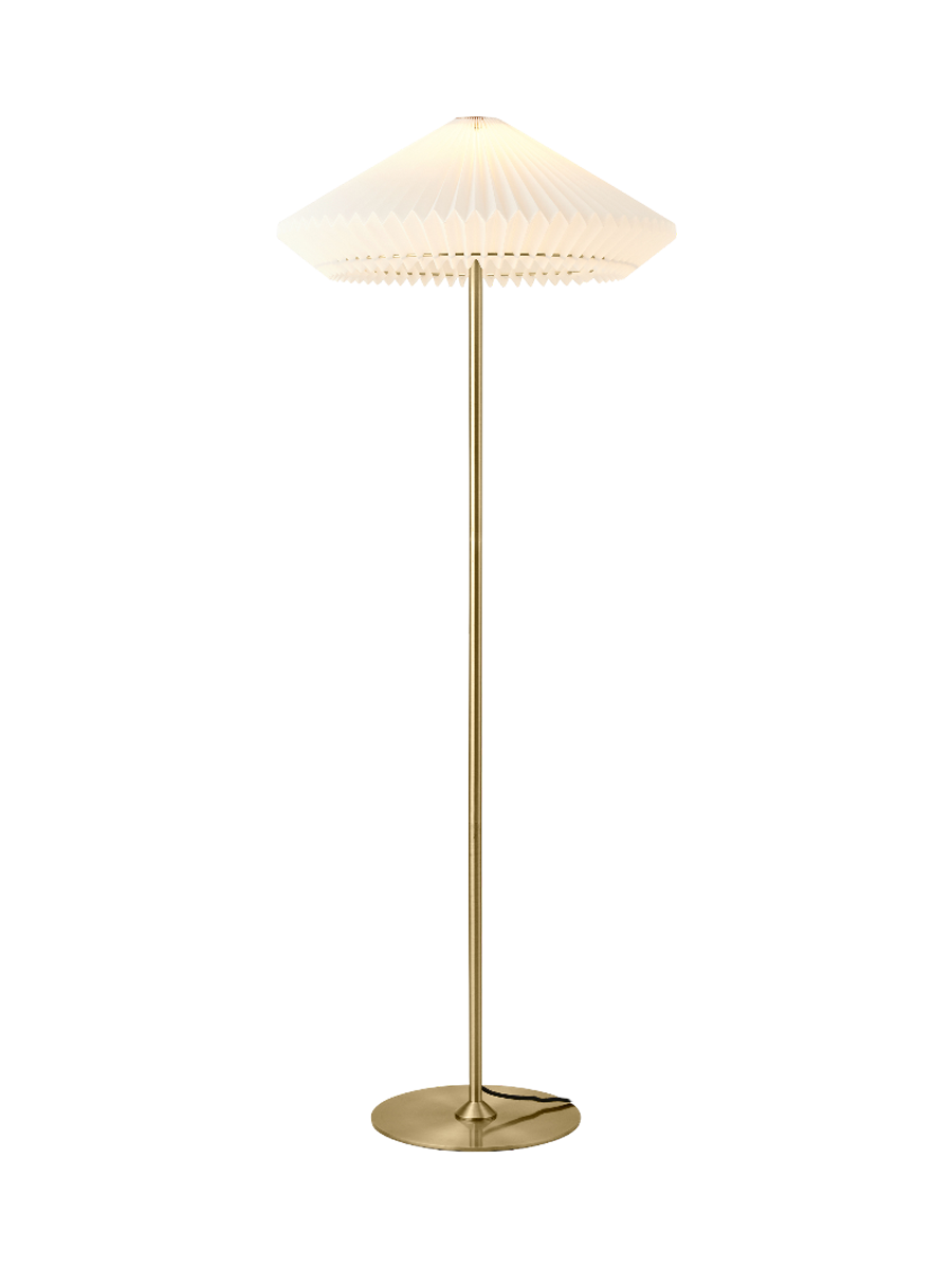 
Lampada da terra di design «Paris» - Ottone Antico