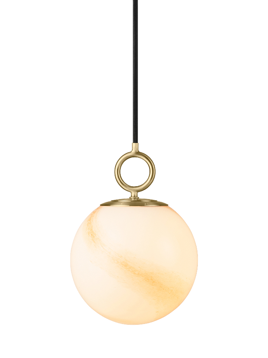 
Design Pendellampe "Stockholm" - Braun / Small
