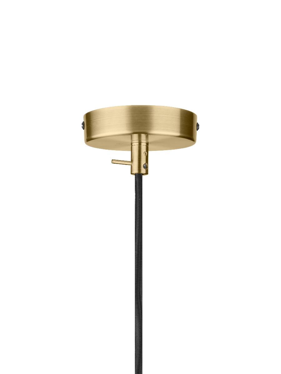 
Design Pendellampe "Stockholm" - Braun / Small