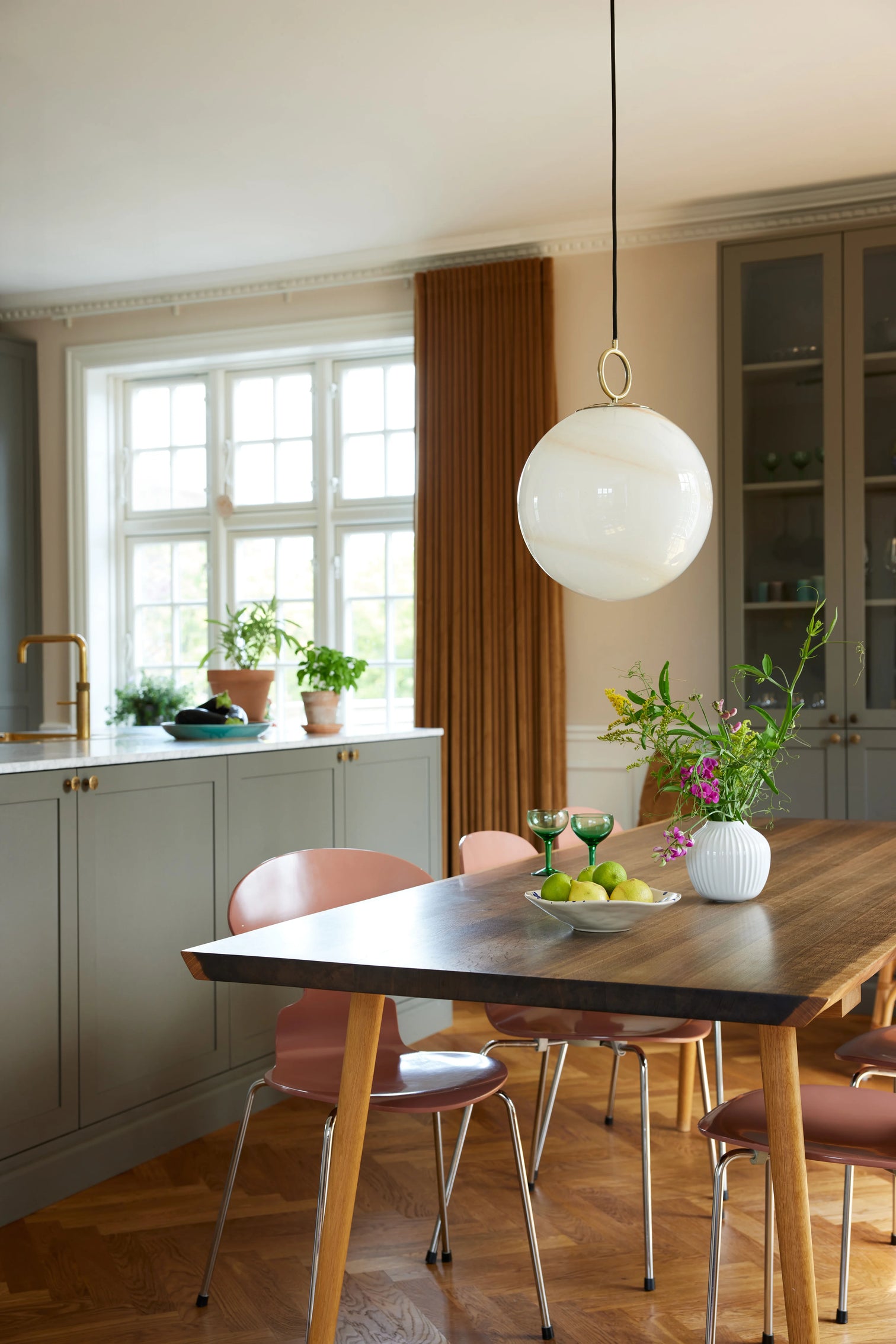 
Suspension design "Stockholm" - Marron / Grand