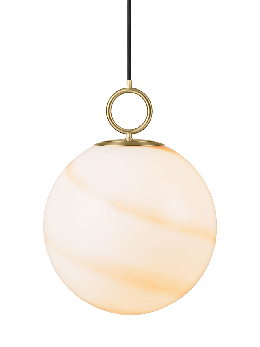 
Design Pendellampe "Stockholm" - Braun / Large